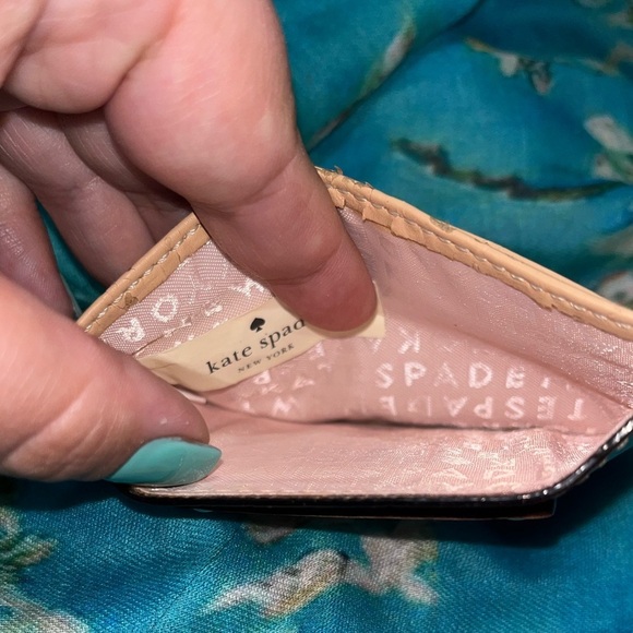 Kate Spade Rose Gold Card Wallet - Picture 8 of 14